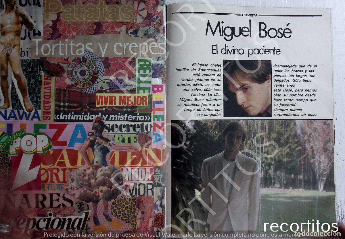Coleccionismo de Revistas y Peri&oacute;dicos: miguel bose