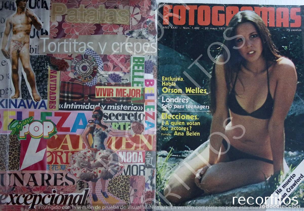 Coleccionismo de Revistas y Peri&oacute;dicos: recorte portada ana belen