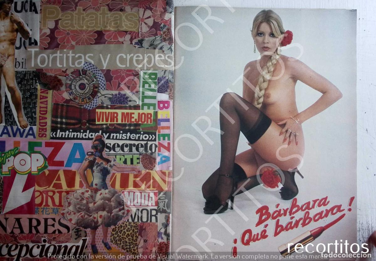 Coleccionismo de revistas y peri&oacute;dicos: barbara rey