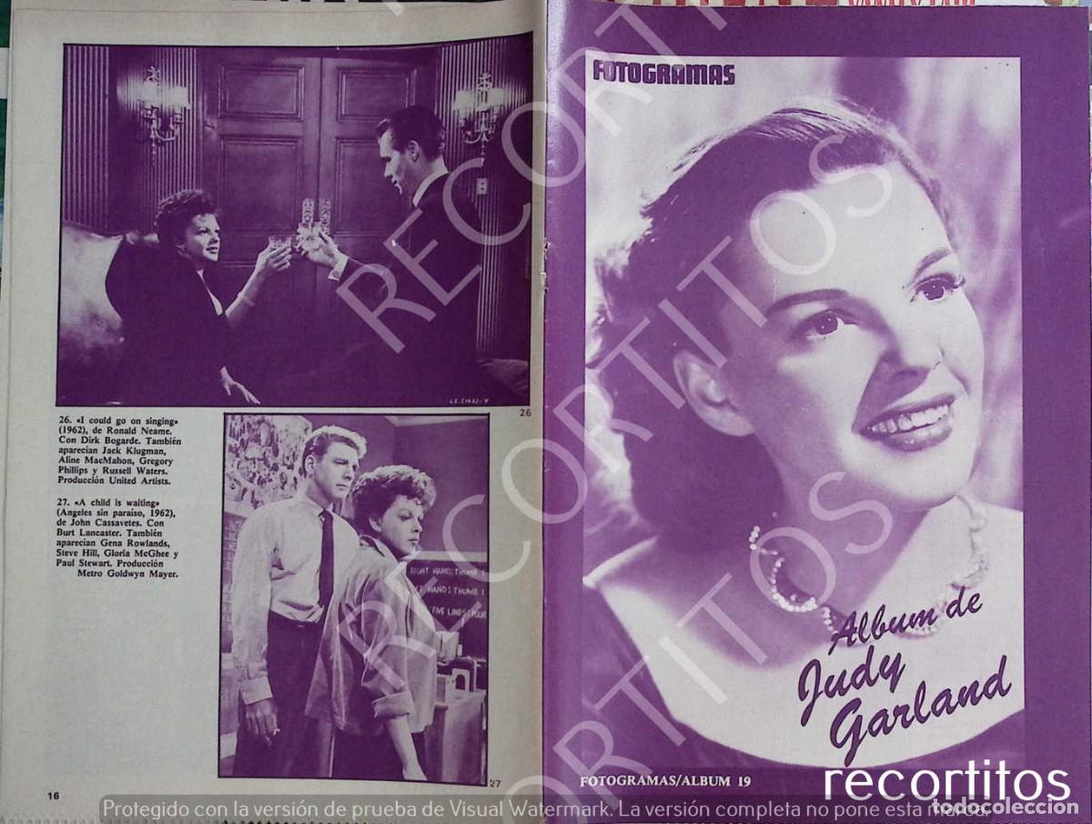 Coleccionismo de Revistas y Peri&oacute;dicos: ALBUM DE JUDY GARLAND