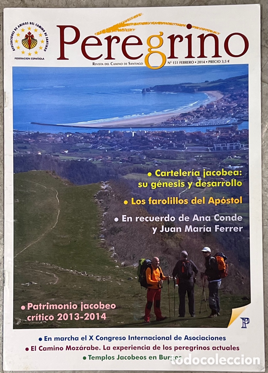 Coleccionismo de Revistas y Peri&oacute;dicos: Revista del Camino De Santiago. PEREGRINO. 2014.