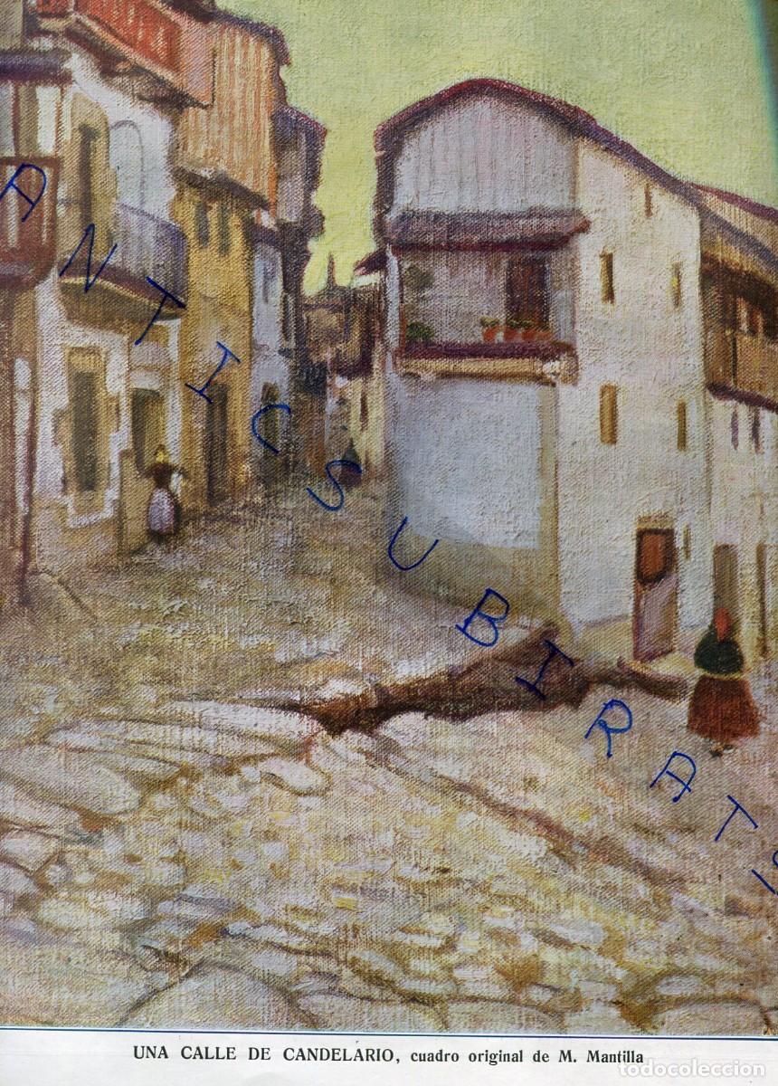 Coleccionismo de Revistas y Peri&oacute;dicos: REVISTA A&Ntilde;O 1921 PUEBLO CANDELARIO MANTILLA IGLESIA DE TUESTA ALAVA SALINAS A&Ntilde;ANA ESPEJO