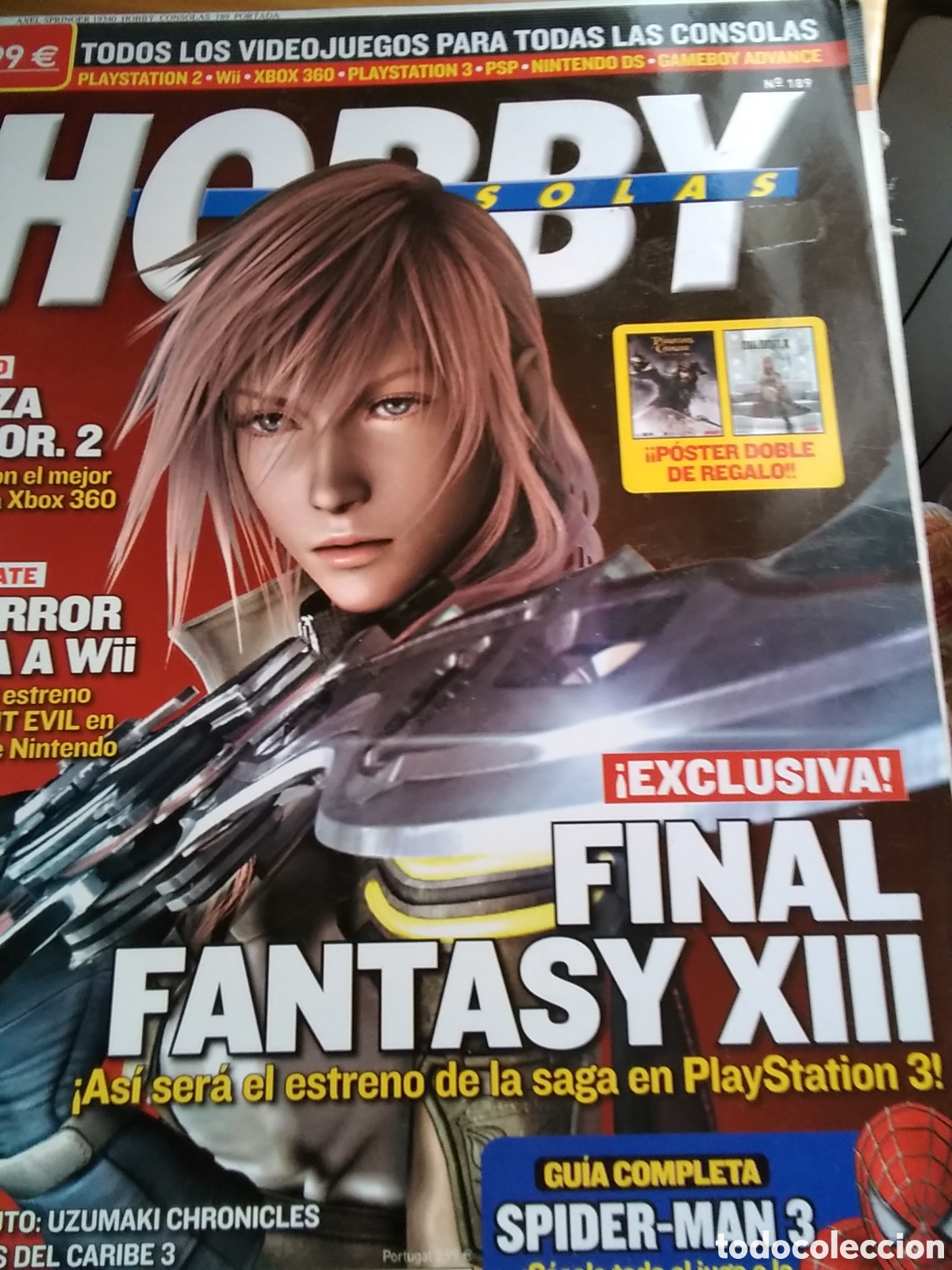Coleccionismo de Revistas y Peri&oacute;dicos: Hobby consolas revista n&uacute;mero 189 incluye poster