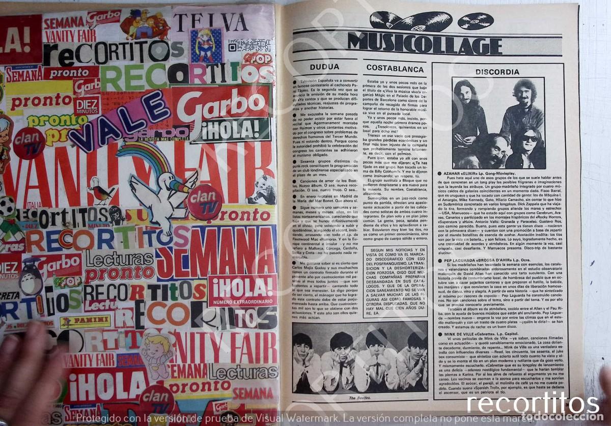 Coleccionismo de revistas y peri&oacute;dicos: THE BEATLES AZAHAR ELIXHIR