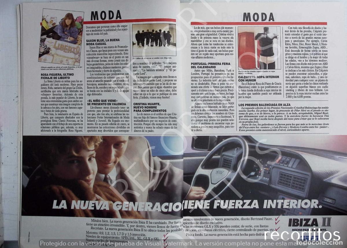 Coleccionismo de revistas y peri&oacute;dicos: SEAT IBIZA ANUNICO PUBLICIDAD