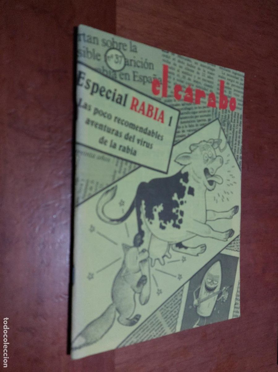 Collezionismo di Riviste e Giornali: EL C&Aacute;RABO 37. ESPECIAL RABIA I. GRAPA. BUEN ESTADO. AUTOEDITADO. REVISTA
