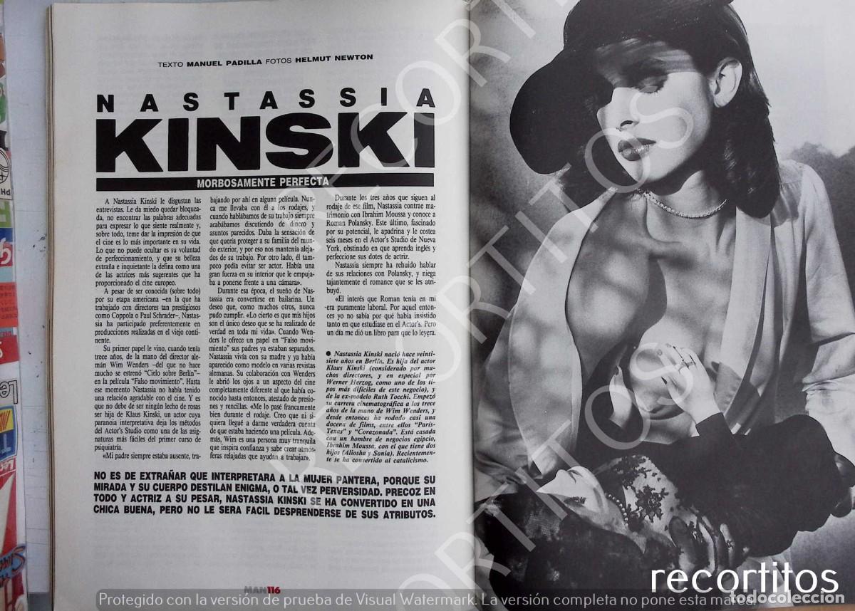 Coleccionismo de revistas y peri&oacute;dicos: NASTASSIA KINSKI ANASTASIA NATSAJA NASTASJA