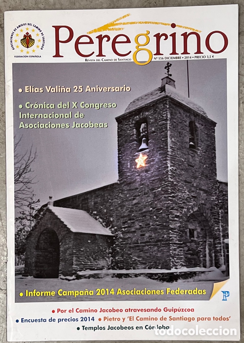 Coleccionismo de Revistas y Peri&oacute;dicos: Revista del Camino De Santiago. PEREGRINO. 2014.