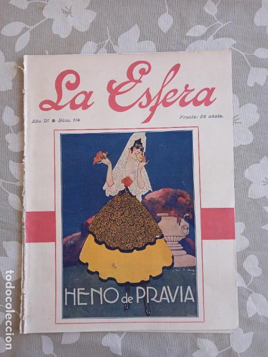 Collezionismo di Riviste e Giornali: LA ESFERA. A&Ntilde;O III. N&ordm; 114. MARZO 1916. CARNAVAL, DIBUJO DE ECHEA. LEER