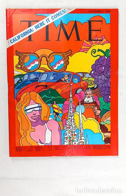 Coleccionismo de Revistas y Peri&oacute;dicos: California: Here it Comes! Time November 7, 1969