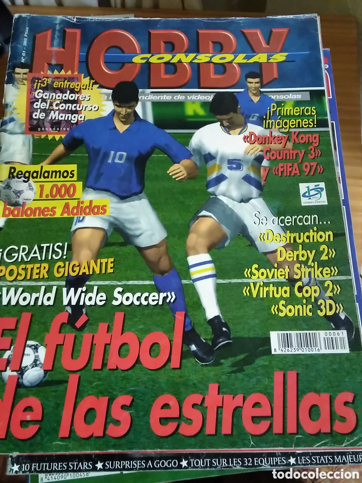 Coleccionismo de Revistas y Peri&oacute;dicos: Hobby consolas revista n&uacute;mero 61 incluye poster