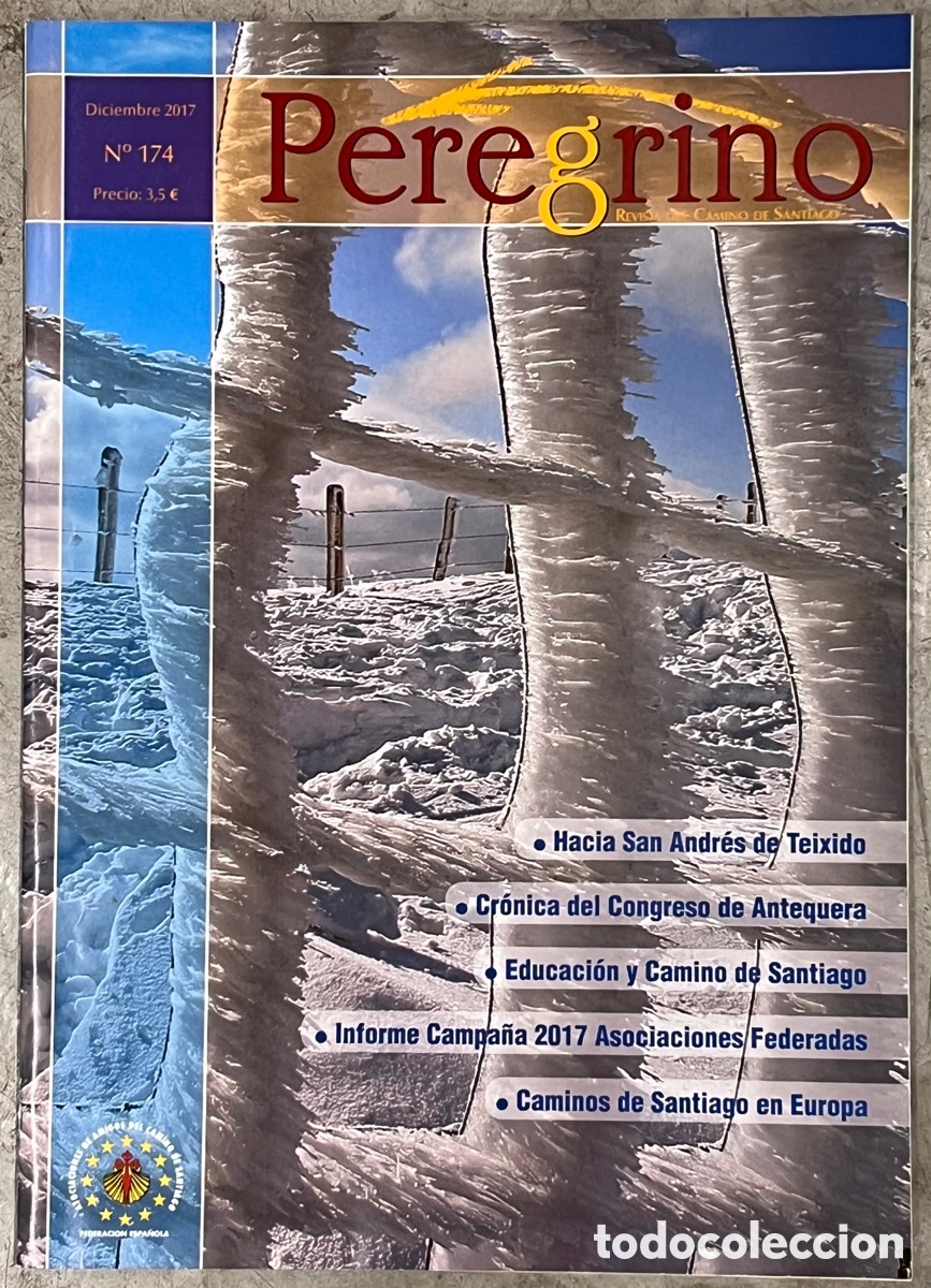 Coleccionismo de Revistas y Peri&oacute;dicos: Revista del Camino De Santiago. PEREGRINO. 2017