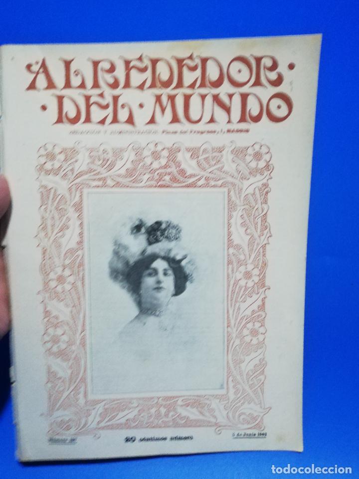 Colecionismo de Revistas e Jornais: ALREDEDOR DEL MUNDO. A&Ntilde;O 1902. N&ordm; 157. EL GRECO: SU VIDA Y SUS OBRAS. LA MAYOR ESTAFA DEL SIGLO.LEER