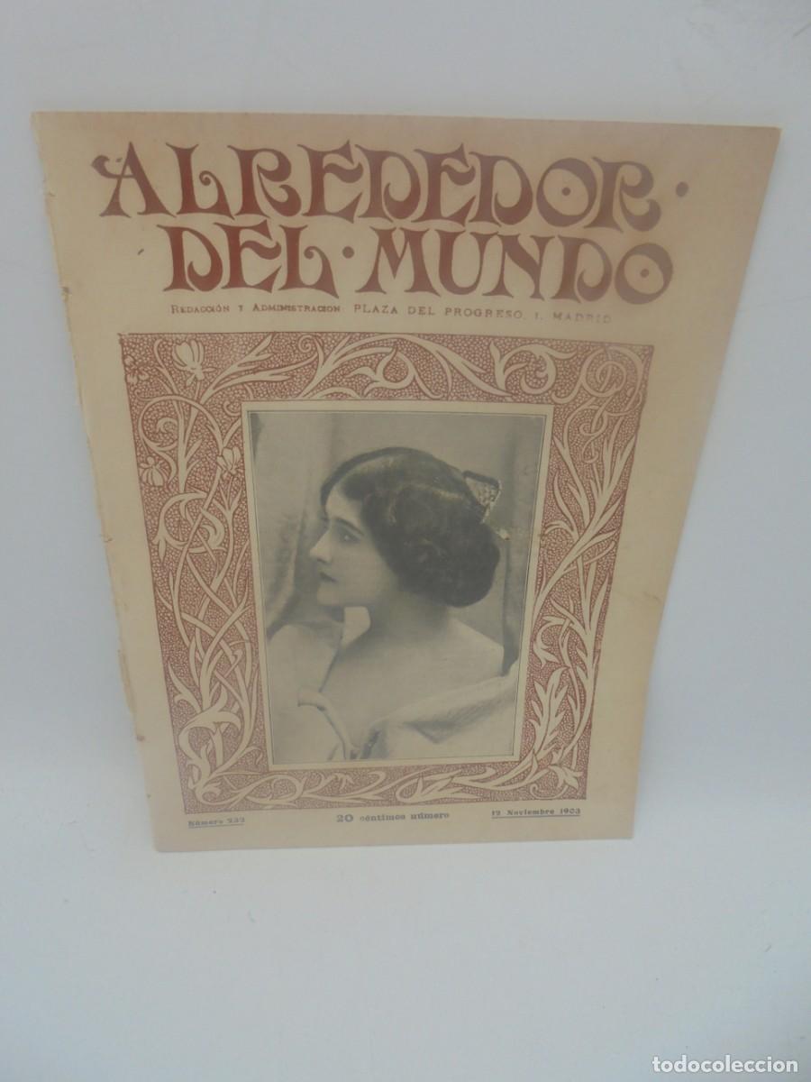 Coleccionismo de revistas y peri&oacute;dicos: ALREDEDOR DEL MUNDO. A&Ntilde;O 1903. N&ordm; 232. LAS CASAS DE POMPEYA. LA INFANTER&Iacute;A ESPA&Ntilde;OLA. LOS EDITO..LEER