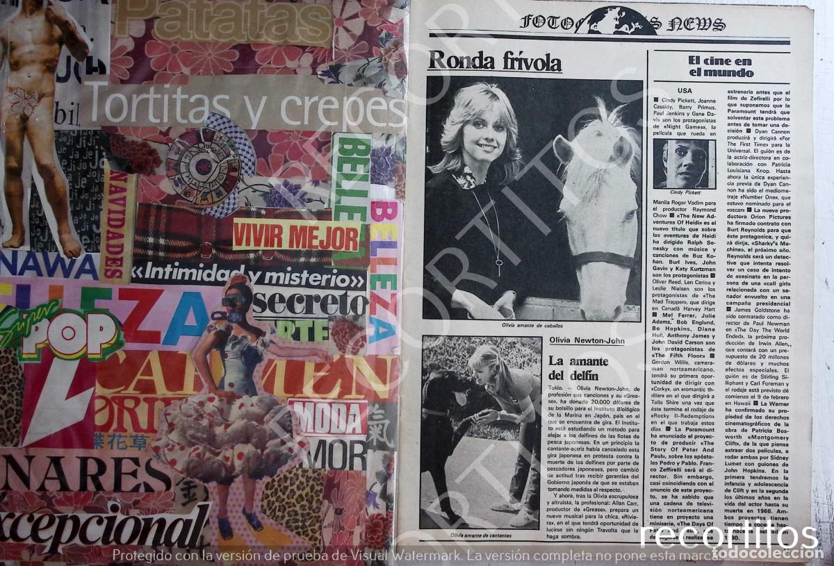 Coleccionismo de revistas y peri&oacute;dicos: OLIVIA NEWTON JOHN yeti