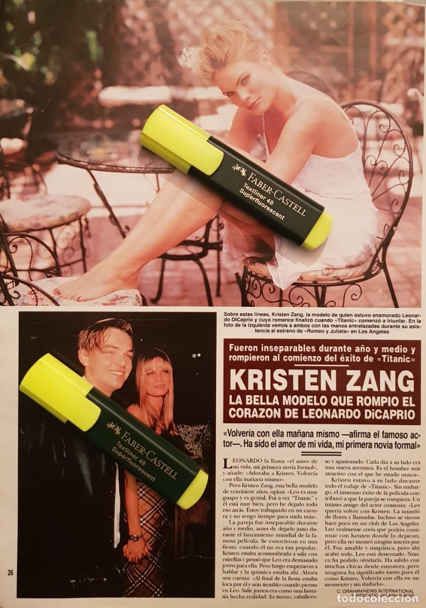 Leonardo Dicaprio Kristen Zang