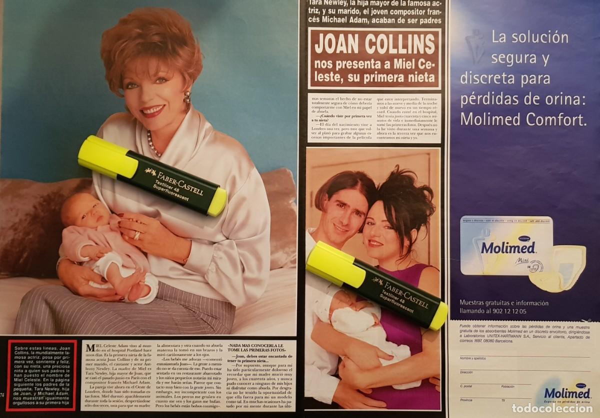 Coleccionismo de revistas y peri&oacute;dicos: Reportaje Joan Collins 05.11.98