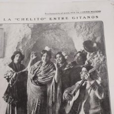 Coleccionismo de Revistas y Periódicos: REVISTA NUEVO MUNDO. 1912. GUADARRAMA FIESTA AUTOMOVILISTA. LA CHELITO GITANOS. TRANVIA MADRID