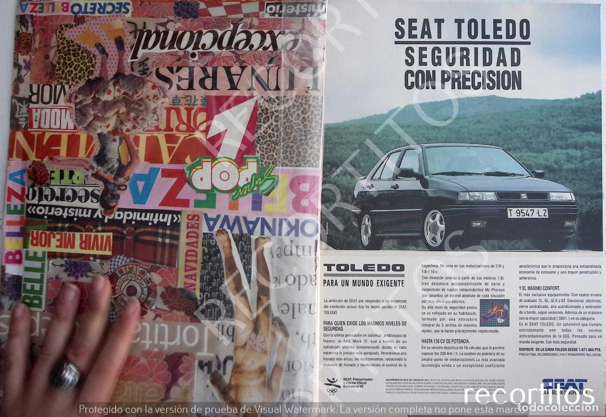 Coleccionismo de revistas y peri&oacute;dicos: seat toledo anuncio publicidad