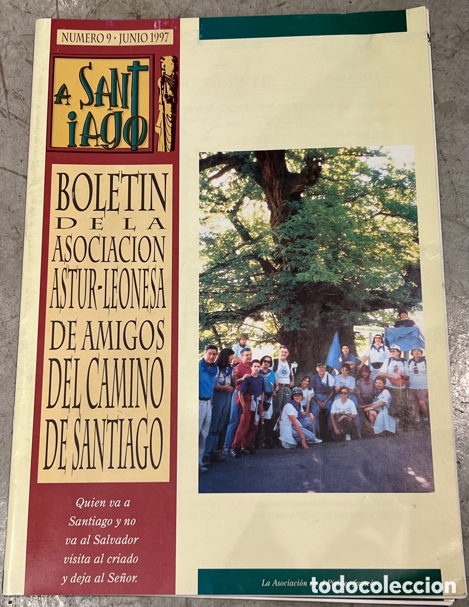 Coleccionismo de revistas y peri&oacute;dicos: Revista. A Santiago.
