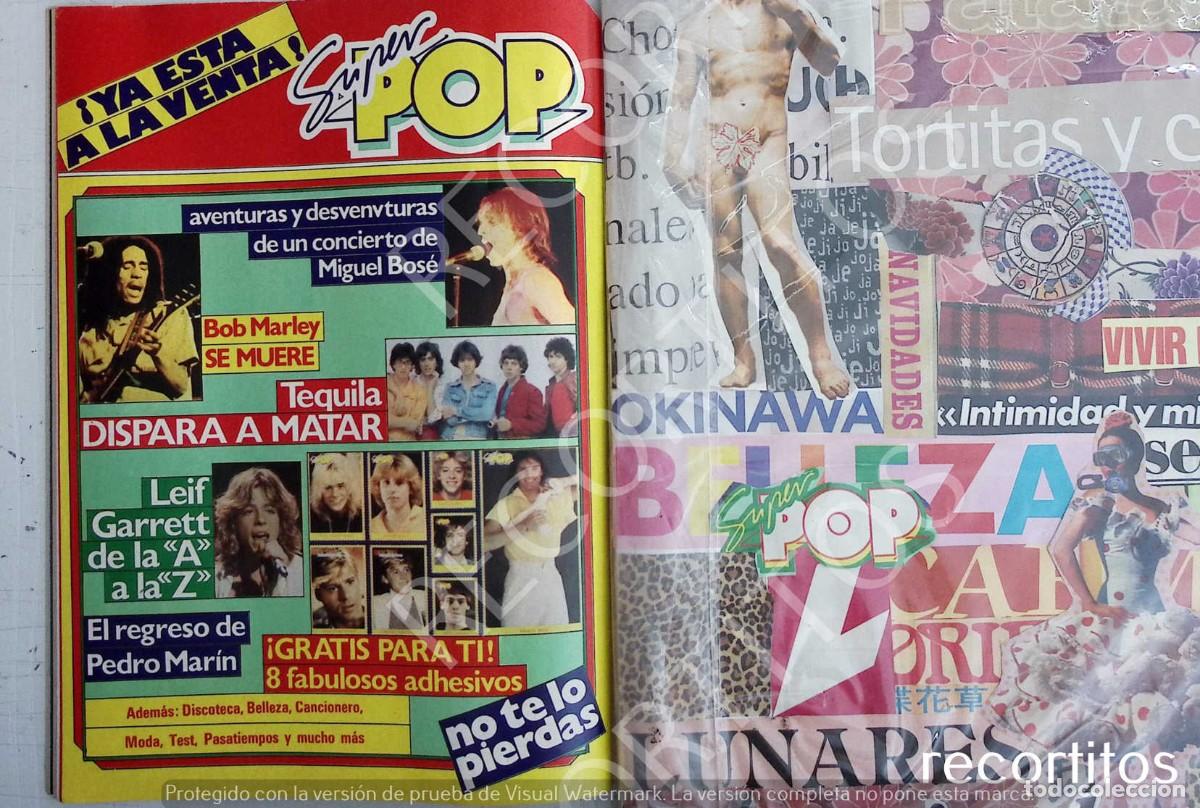 Coleccionismo de Revistas y Peri&oacute;dicos: anuncio leif garret miguel bose tequila bob marley