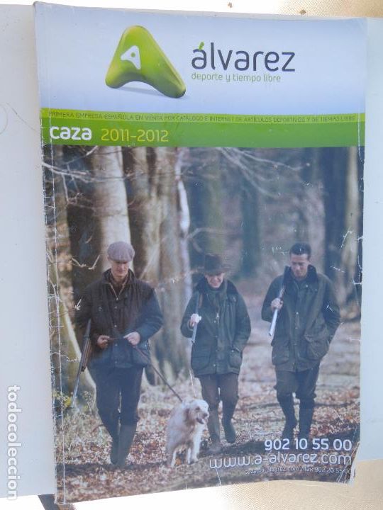 Colecionismo de Revistas e Jornais: CATALOGO CAZA - 2013-2014 ALVAREZ DEPORTE Y TIEMPO LIBRE