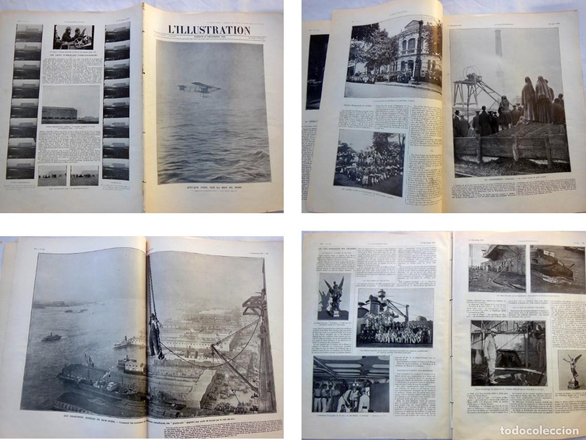 Colecionismo de Revistas e Jornais: ANTIGUO PERI&Oacute;DICO FRANC&Eacute;S: L&acute;ILLUSTRATION. SAMEDI 31 D&Eacute;CEMBRE 1910. N&ordm; 3540.Cecil Grace (aviador)