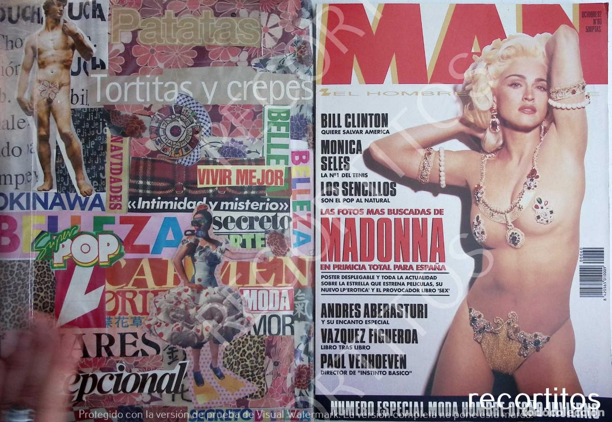 madonna sex erotica en man portada desplegable - Acquista Altre riviste e  giornali moderni su todocoleccion