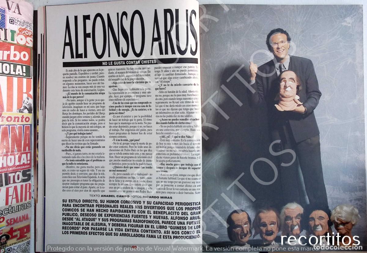 Collectionnisme de Revues et Journaux: alfonso arus