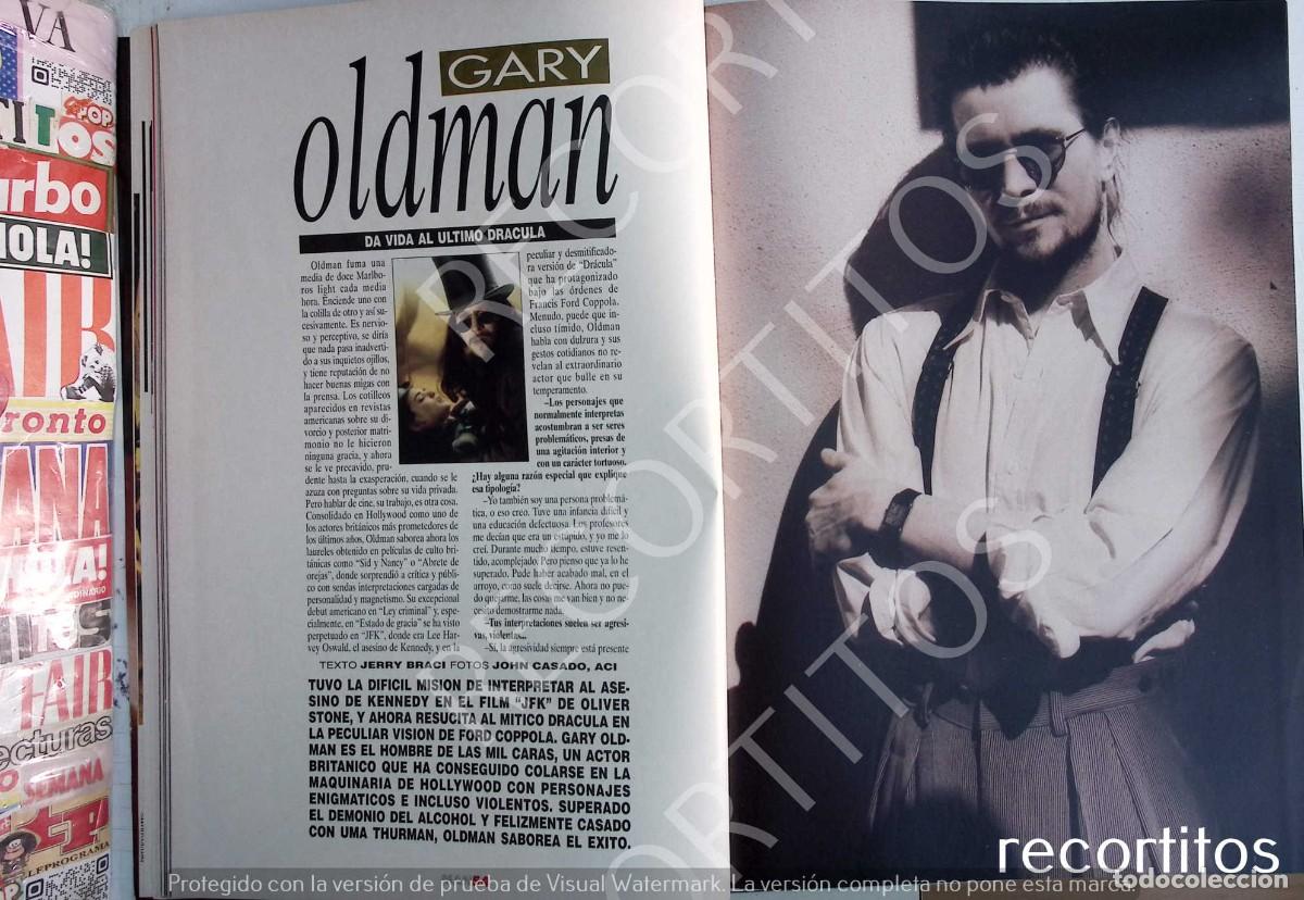 Collectionnisme de Revues et Journaux: gary oldman
