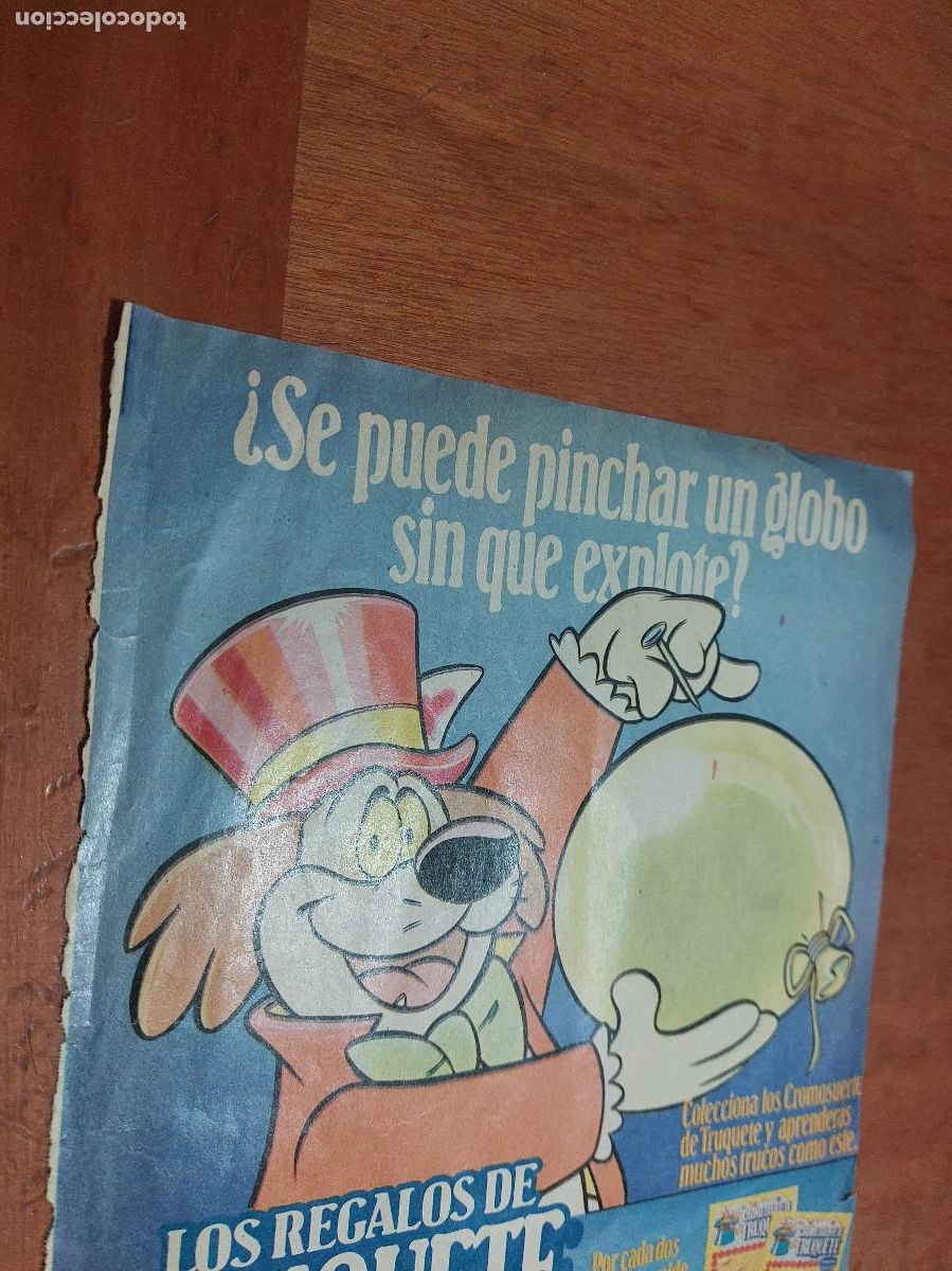 Coleccionismo de Revistas y Peri&oacute;dicos: LOS REGALOS DE TRUQUETE. DANONE. PUBLICIDAD. 1 P&Aacute;GINA. EXTRAIDA DE REVISTA. BUEN ESTADO