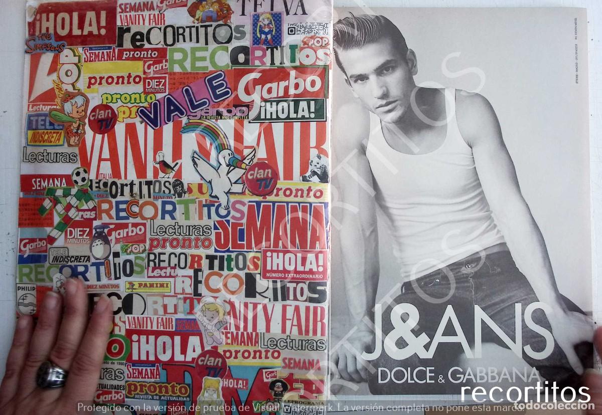 Collezionismo di Riviste e Giornali: dolce y gabbana anuncio publicidad jeans