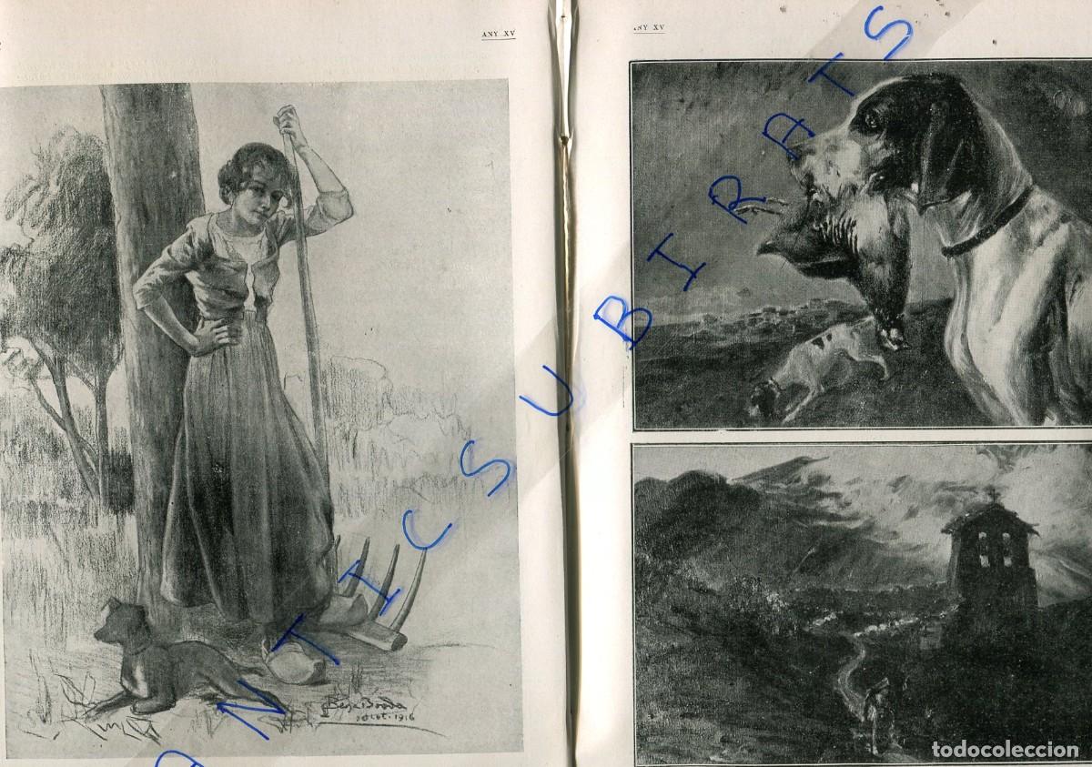 Coleccionismo de Revistas y Peri&oacute;dicos: REVISTA ANY 1917 JOSEP BERGA BOADA JOAN VILA SANT MAR&Ccedil;AL LLOREN&Ccedil; RIBER RAMON LLULL