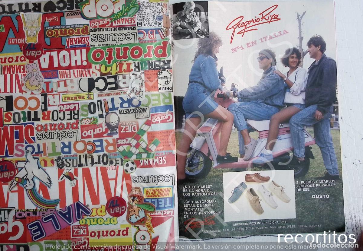 Coleccionismo de Revistas y Peri&oacute;dicos: GREGORIO RIZO CALZADOS VESPA ROSA VESPINO