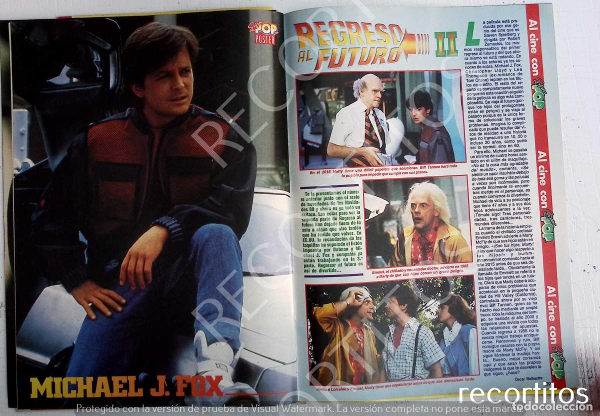 Coleccionismo de revistas y peri&oacute;dicos: MICHAEL J FOX REGRESO AL FUTURO II