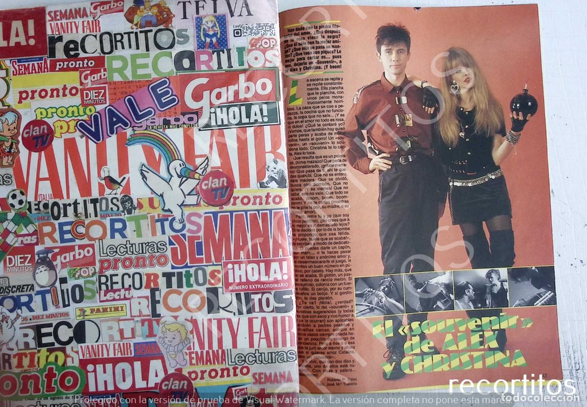 Coleccionismo de Revistas y Peri&oacute;dicos: ALEX Y CRISTINA