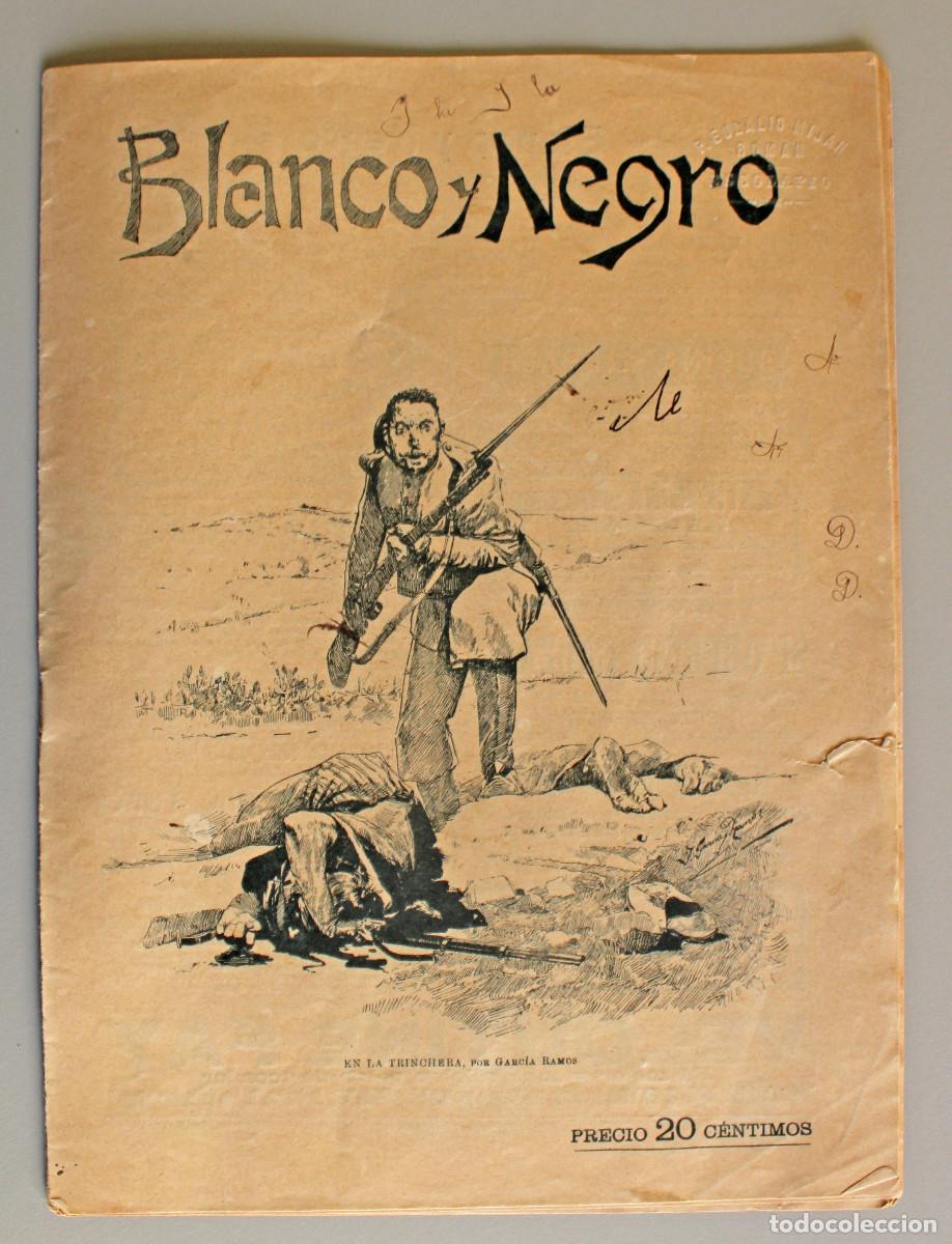 Coleccionismo de Revistas y Peri&oacute;dicos: Revista ilustrada BLANCO Y NEGRO. Madrid, 23 diciembre 1893. N&uacute;m. 138