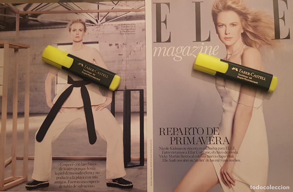 Collectionnisme de Revues et Journaux: Reportaje Nicole Kidman. Marzo 2015