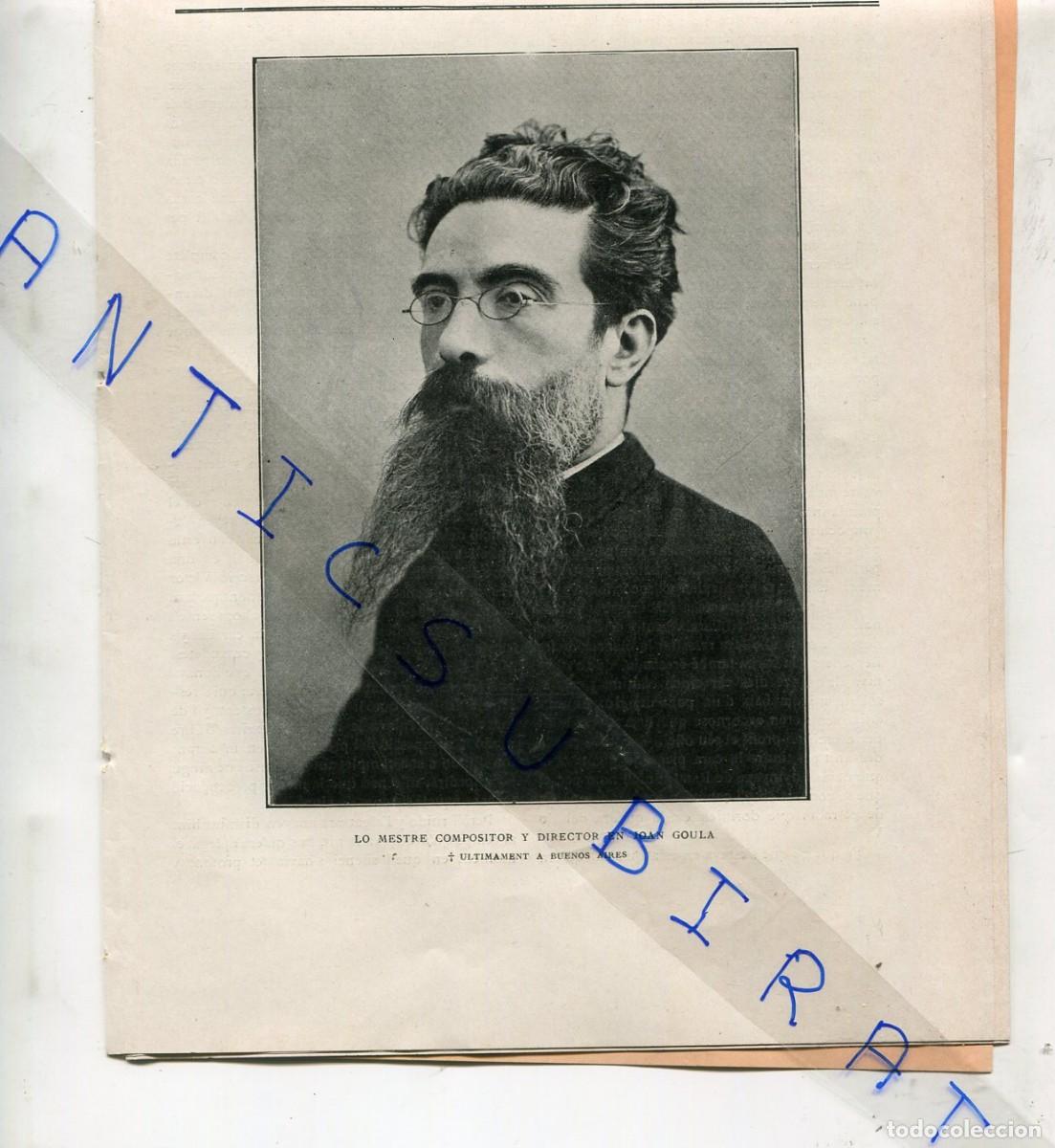 Collection Magazines and Newspapers: REVISTA ANY 1917 JOAN GOULA DE SANT FELIU DE GUIXOLS CASES BARATES A SITGES LABORATORI AGELL