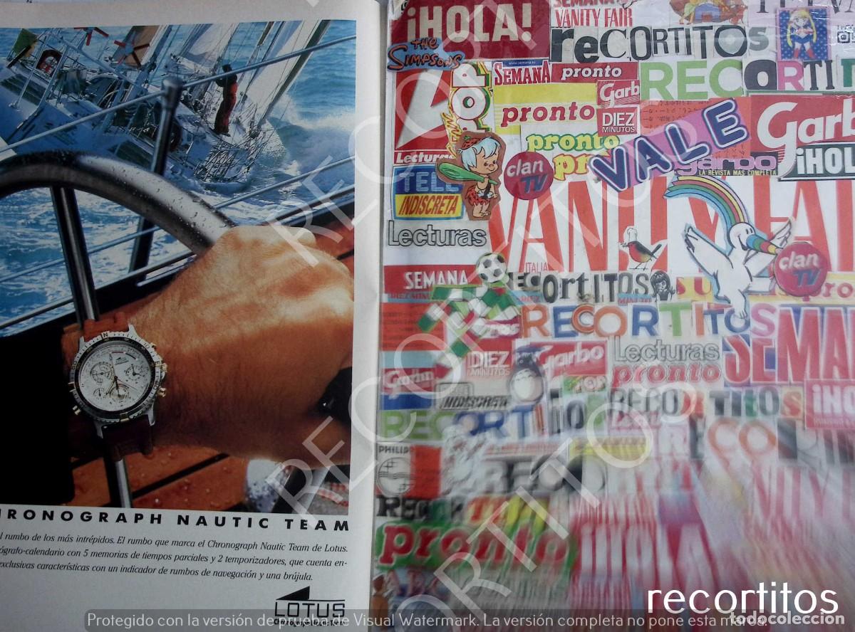 Collection Magazines and Newspapers: lotus RELOJ anuncio publicidad