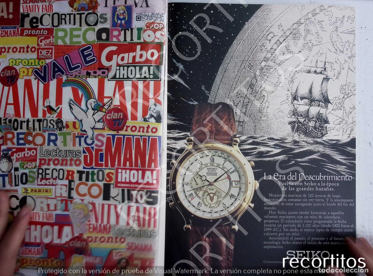 Collezionismo di Riviste e Giornali: SEIKO RELOJ ANUNCIO PUBLICIDAD