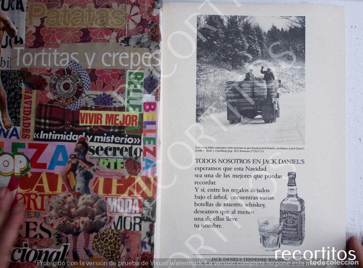 Collezionismo di Riviste e Giornali: jack daniels whisky anuncio publicidad