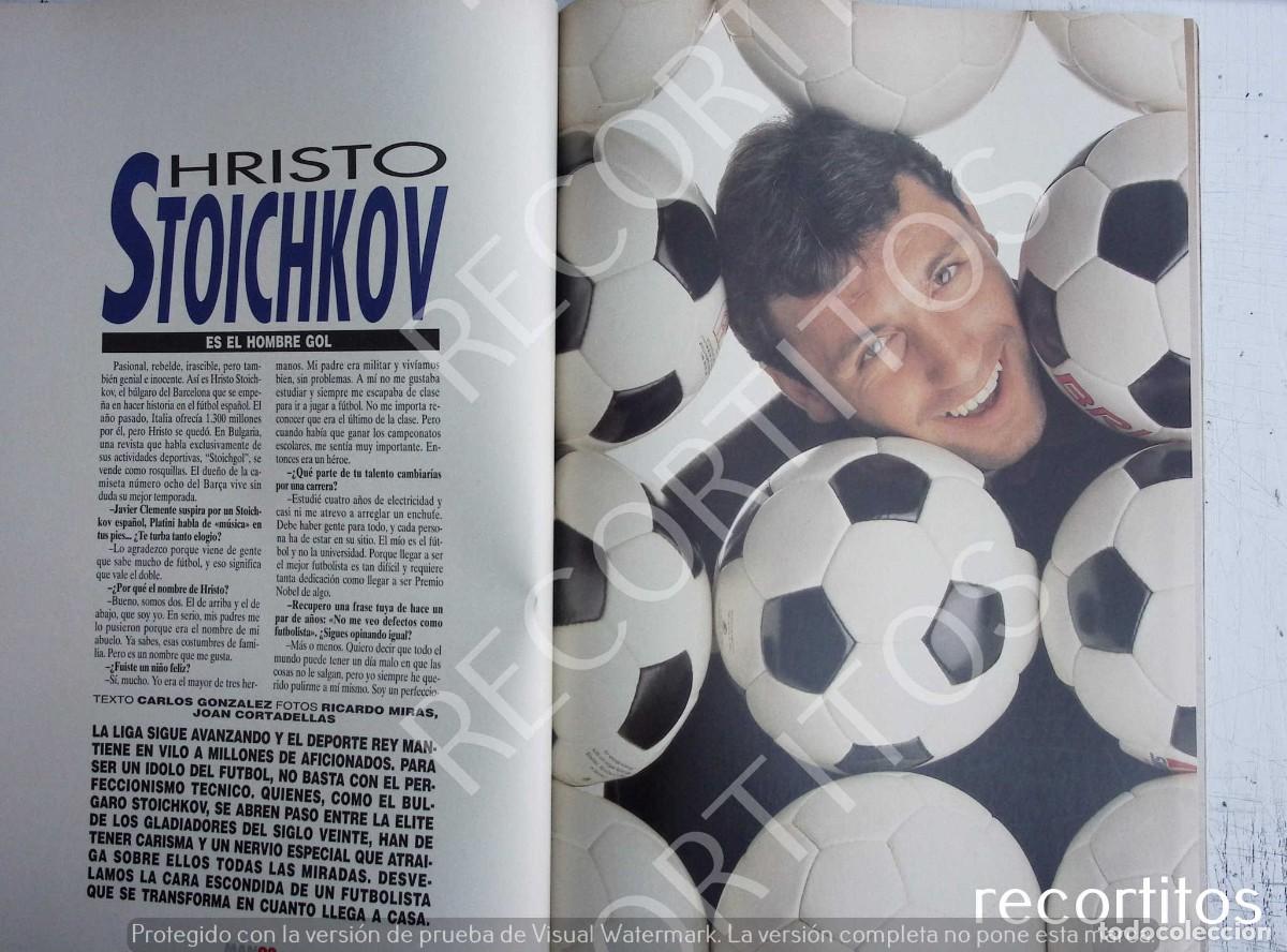 Collezionismo di Riviste e Giornali: HRISTO STOICHKOV