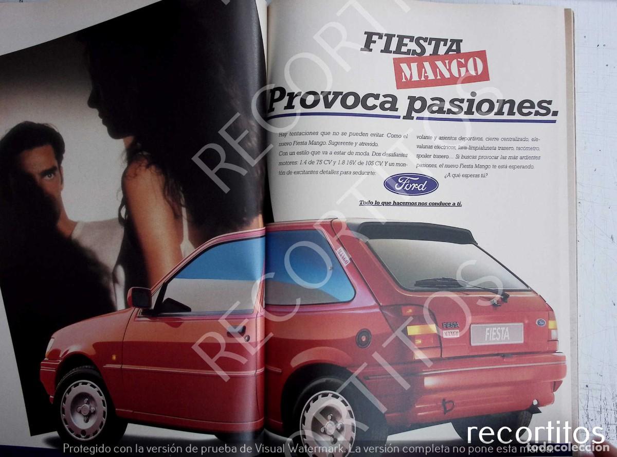 Collezionismo di Riviste e Giornali: FORD FIESTA MANGO ANUNCIO PUBLICIDAD