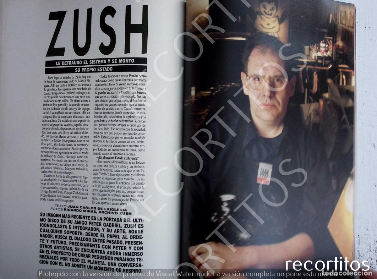 Collezionismo di Riviste e Giornali: ZUSH PETER GABRIEL