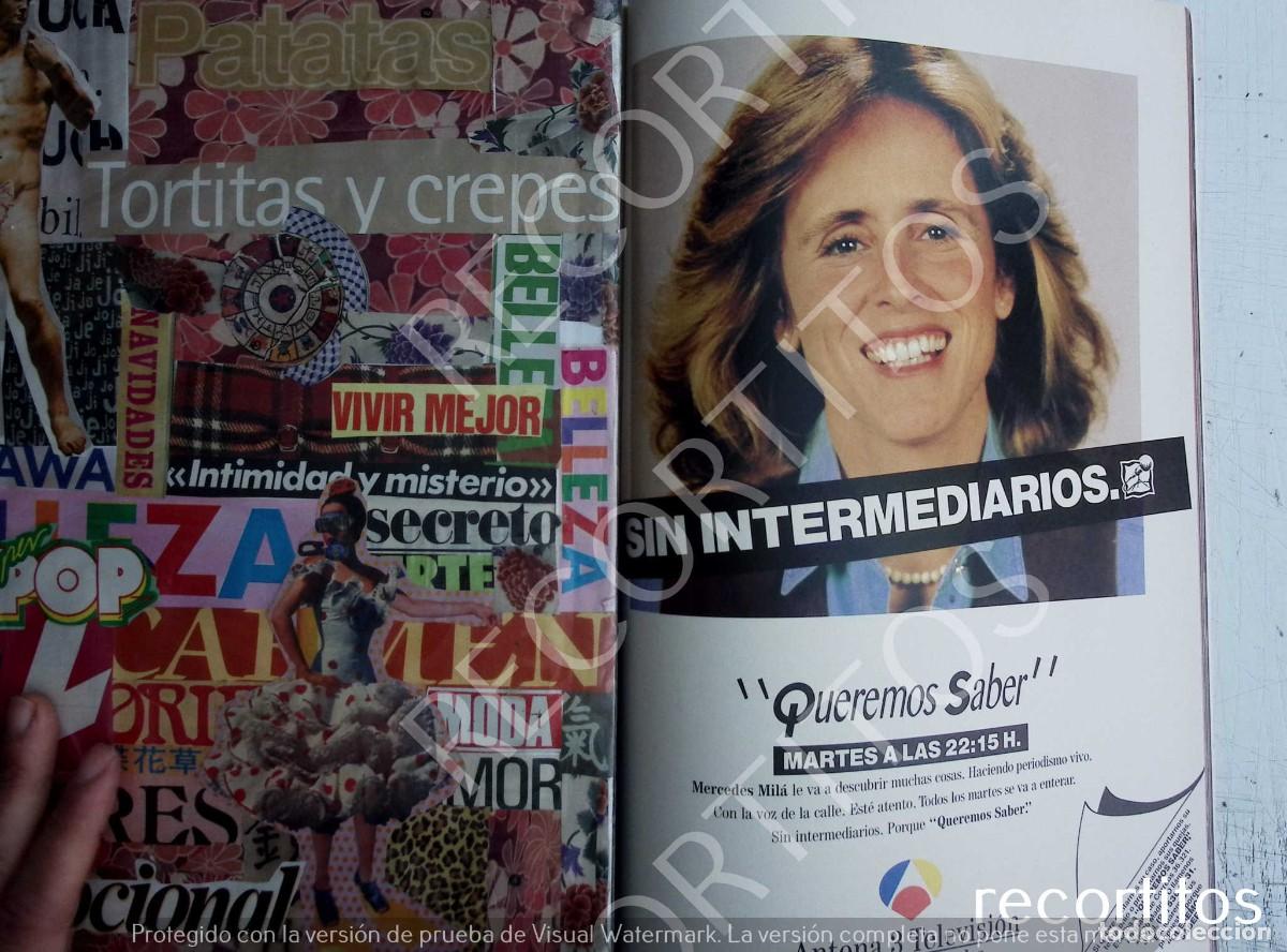 Collezionismo di Riviste e Giornali: MERCEDES MILA QUEREMOS SABER ANTENA 3