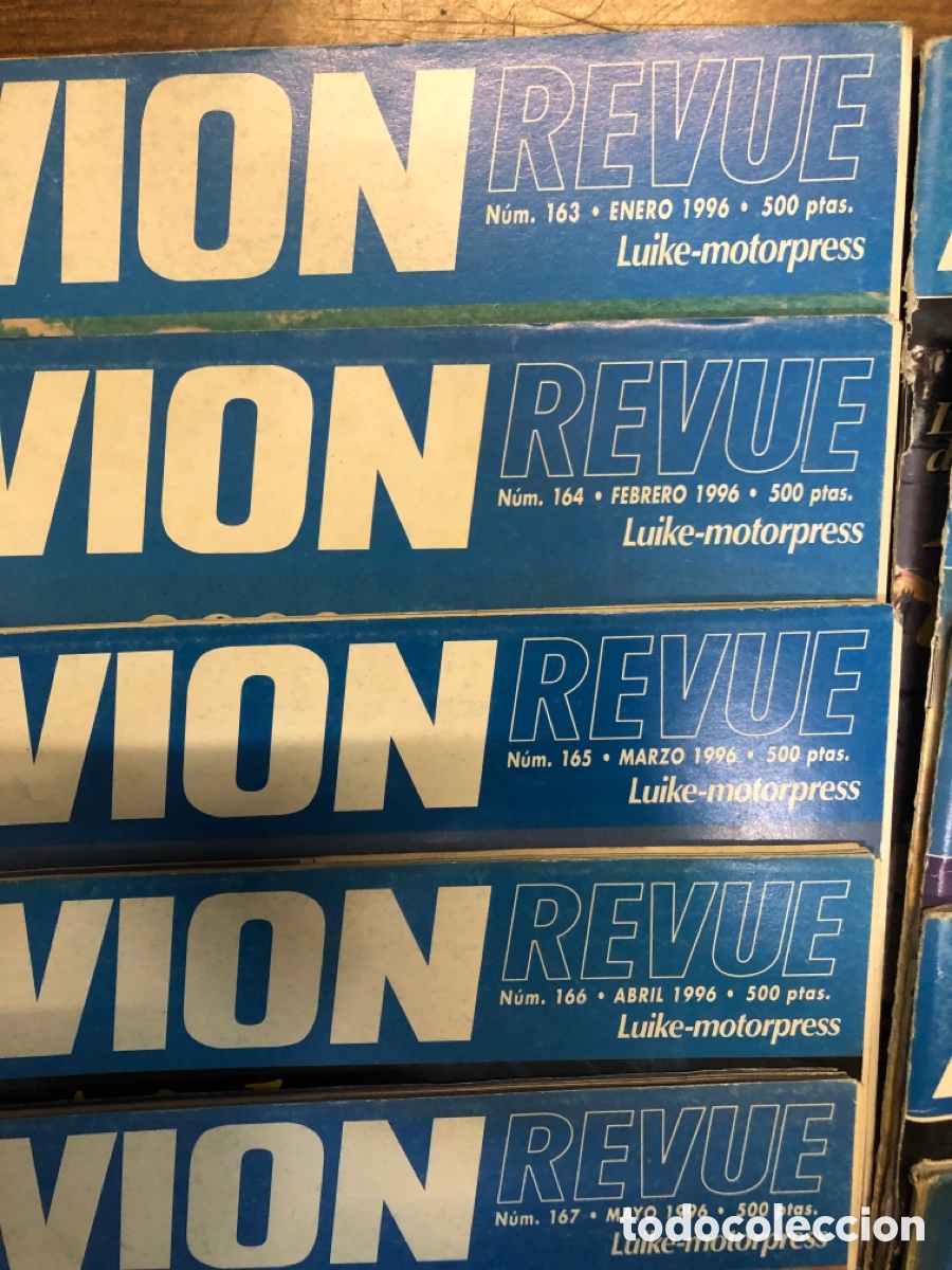 Collection Magazines and Newspapers: AVI&Oacute;N REVUE. A&ntilde;o 1996. N 163. 164.165.166.167.168.169.170.172. 173.174.