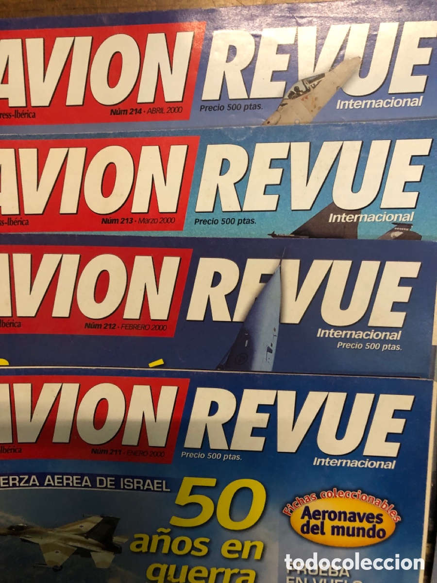 Collection Magazines and Newspapers: AVI&Oacute;N REVUE. A&ntilde;o 2000. N 211. 212.213.214.215.216.217.221.