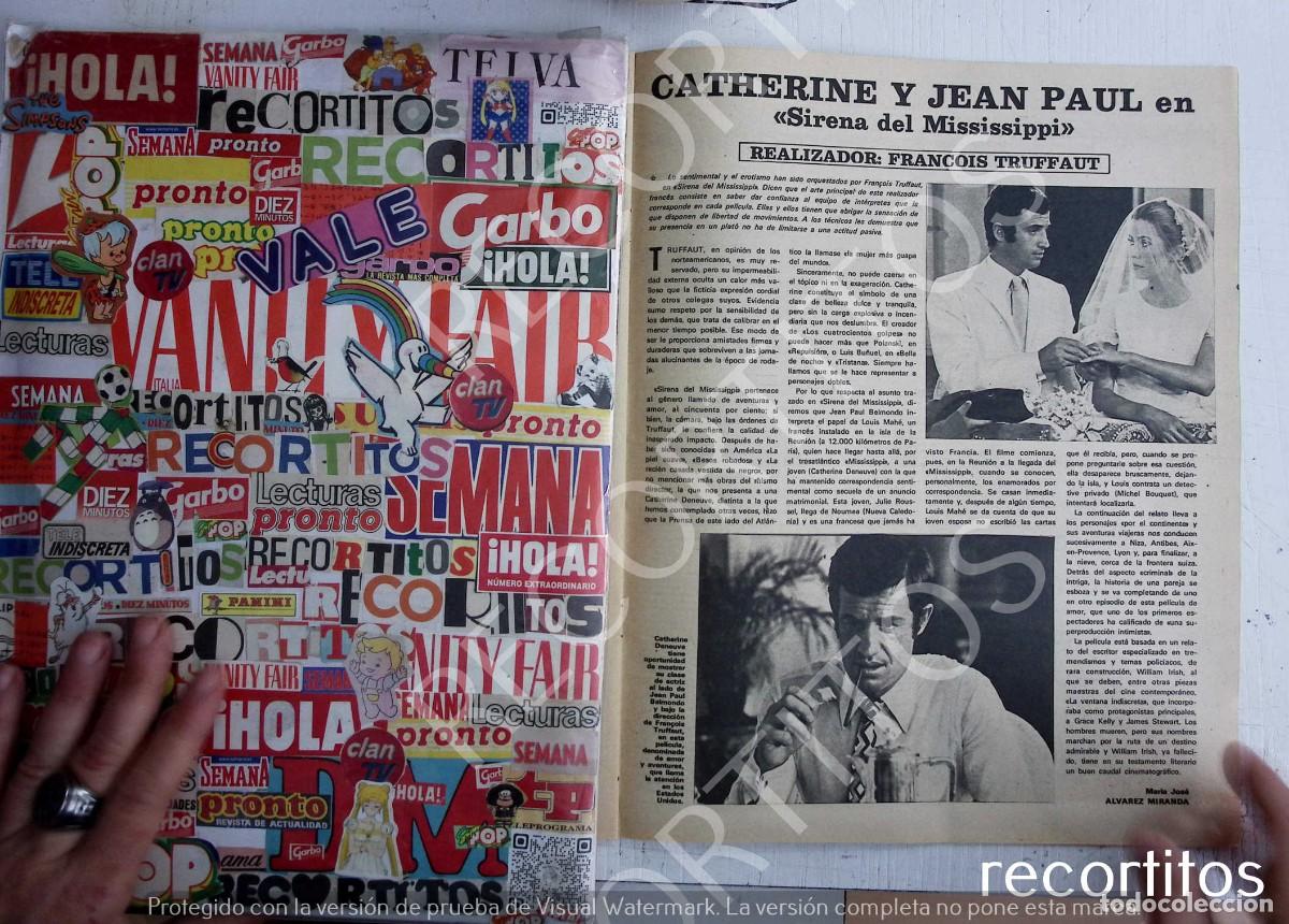 Collezionismo di Riviste e Giornali: CATHERINE DENEUVE JEAN PAUL BELMONDO