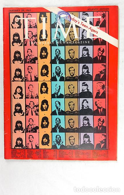 Coleccionismo de revistas y peri&oacute;dicos: Today&rsquo;s Teen-Agers. Time January 29, 1965
